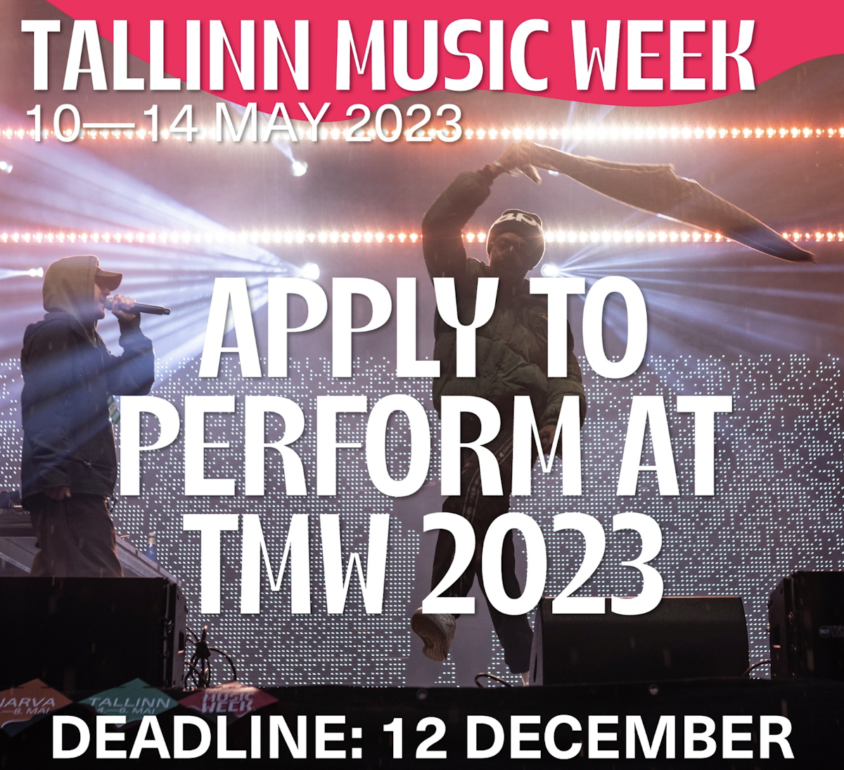 TMW 2023 artist applications now open Music Estonia